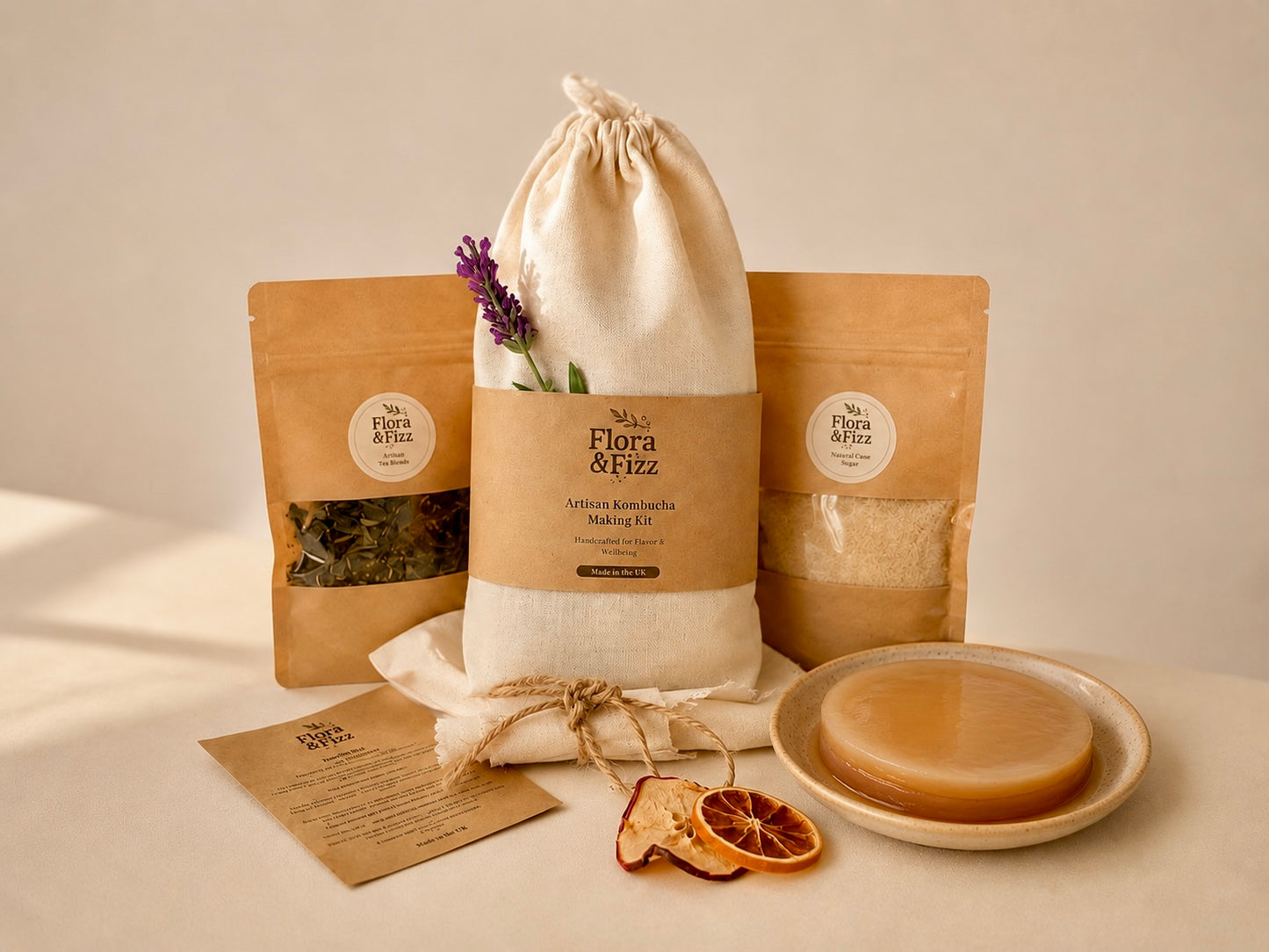 Flora & Fizz Artisan Kombucha Making Kit